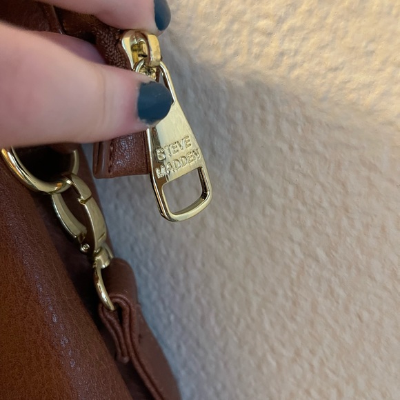 EUC Steve Madden Tan/Brown Satchel - Picture 8 of 10